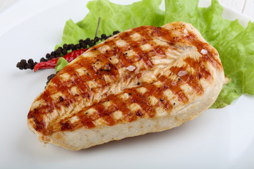 Grilled turkey breast
