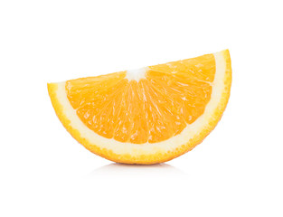 Orange fruit isolated on white background