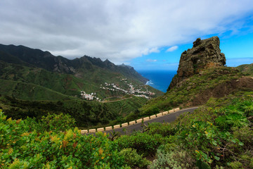 Beautiful Tenerife landscape - Anaga mountains