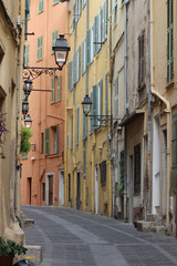 Typical Street in the Old Menton