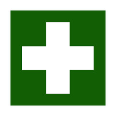 Fire emergency icons. Vector illustration. Doctor.