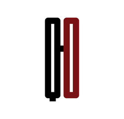QO initial logo red and black