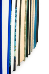 Obraz premium image of many books close up