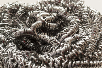 Metal Scrubbing Cleaning Brush Abstract