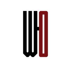 WO initial logo red and black
