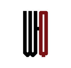 WQ initial logo red and black