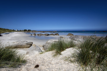 Küste und Strand in der Bretagne