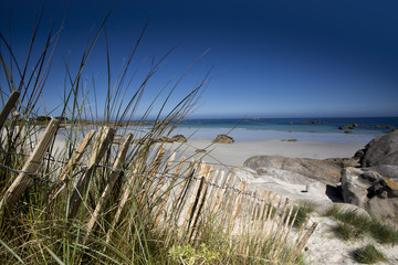 Küste und Strand in der Bretagne