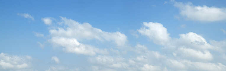 Naklejka premium Panorama Sky and cloud .