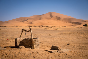 Old well, Morocco, Sahara Desert
