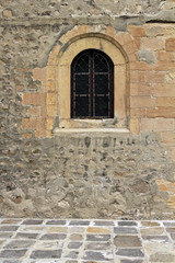Fototapeta na wymiar small church window