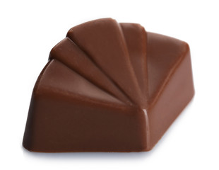 Chocolate candy, isolated on white