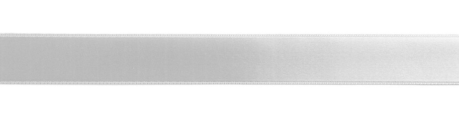 Straight ribbon, isolated on white