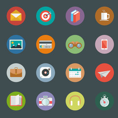 Fototapeta premium Digital devices icon set vector illustration. Digital devices icon set