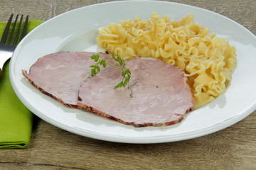 rôti de porc et pâtes 26032016