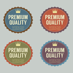 Set of Vintage Retro Badge.