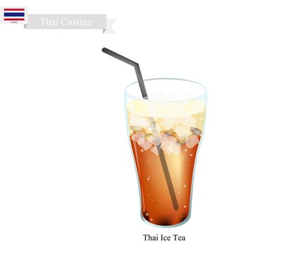 Thai Ice Milk Tea, A Famous Beverage in Thailand