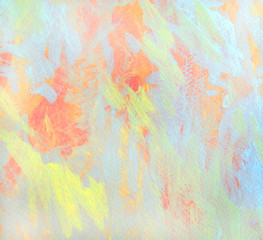 light abstract painting for interior, illustration
