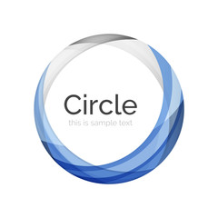 Vector swirl icon or background