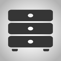 Obraz premium nightstand icon
