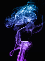 Fototapeta premium colored smoke