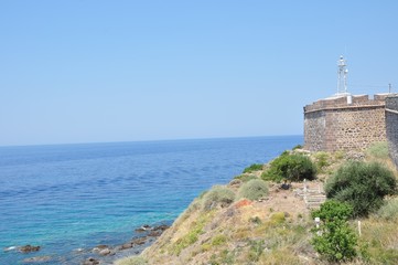 Babakale Fortress in Turkey