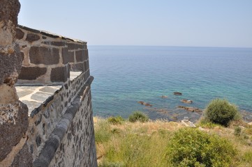 Babakale Fortress in Turkey