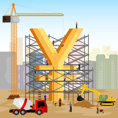 Structure building of Yen