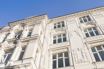 Obraz premium Stuckfassade einer Villa, Berlin