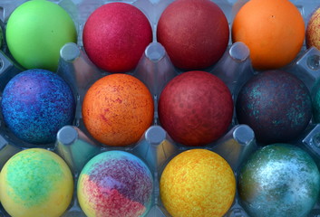Bunte Ostereier