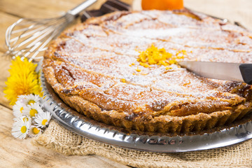 Neapolitan Pastiera homemade