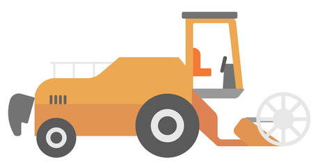 Modern combine harvester