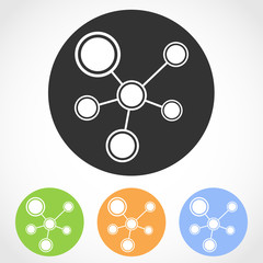 Social network icons - vector illustration.