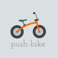 Fototapeta premium Vector motor bicycle illustration. motor bicycle isolated on white background. Bike vector. motor bicycle moto bike illustration. Bike isolated vector