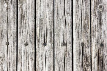 Fototapeta premium Gray wooden desks with nails texture.