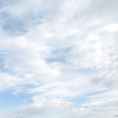 white cloud on blue sky