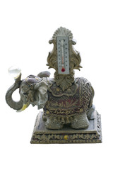 decorative thermometer elephant figure