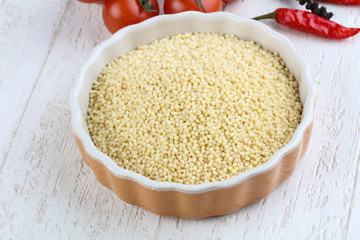Raw millet