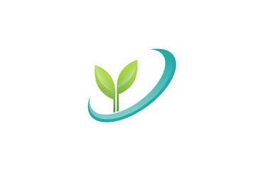 leaf eco bio technology logo