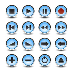Vector music icons