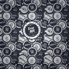 404 error page label theme