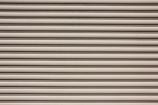 Metal Lines Garage Door Pattern.