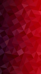 Dark red polygonal design illustration, which consist of triangl