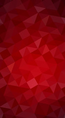 Obraz premium Dark red polygonal design illustration, which consist of triangl