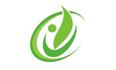 Obraz premium Figure Logo Vector