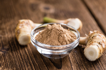 Portion of Galangal Powder