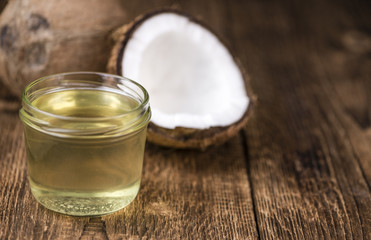 Portion of Coconut Oil