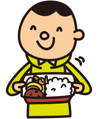 お弁当　男性