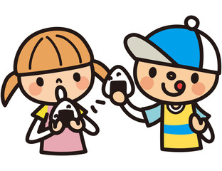 おにぎり　兄弟