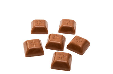 chocolate with strawberry filling